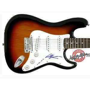    JONNY LANG Autographed Guitar & Signed COA 