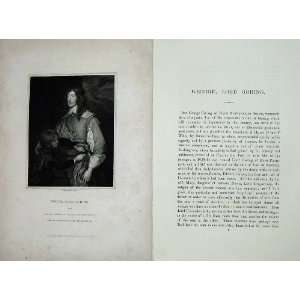    Memoirs Portrait 1836 George Lord Goring Pierrepont