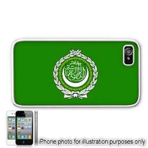  League of Arab States Flag Apple Iphone 4 4s Case Cover 