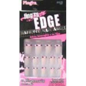  Fingrs Edge Glue On Pink Argyle French (2 Pack) Health 
