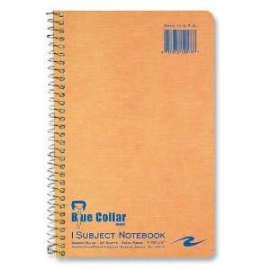   Notebook, 1 Subject, Gregg Ruled, 7 3/4 in.x5 in.