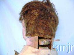 Vintage Ventriloquist Doll Dummy Wood Head Hands Scharles Bros New 