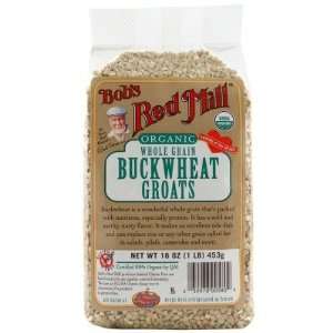   , Whole Grain, Buckwheat Groats, Raw, 16oz