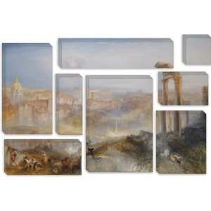  Modern Rome, Campo Vaccino by William Turner Canvas 