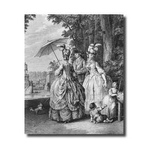   Engraved By Carl Guttenberg 174390 C1777 Giclee Print: Home & Kitchen