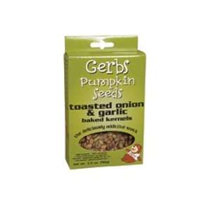 Gerbs Pumpkin Seed Onion & Garlic Pumpkin Seeds, Gluten Free 3.5 oz 