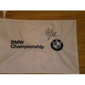 Phil Mickelson autographed BMW Championship Pin Flag   Autographed Pin 
