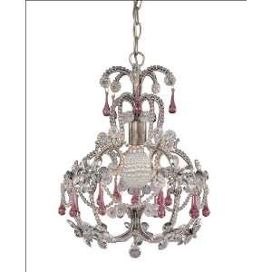  Mini Chandeliers   Distressed Silver Finish: Home 