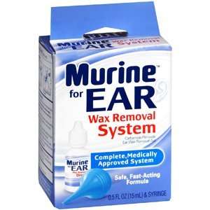  MURINE EAR WAX REMOVAL SYSTEM 0.5OZ MEDTECH Health 