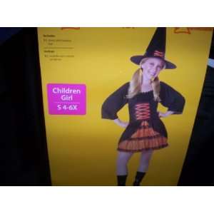  Salem Witch Costume/Childrens Witch Costume/Girls Witch 