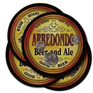  ARREDONDO Family Name Brand Beer & Ale Coasters 