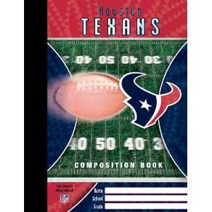Houston Texans NFL Composition Book 