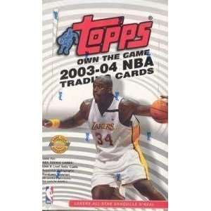   2003/04 Topps Basketball Jumbo HOBBY Box   12P35C: Sports & Outdoors