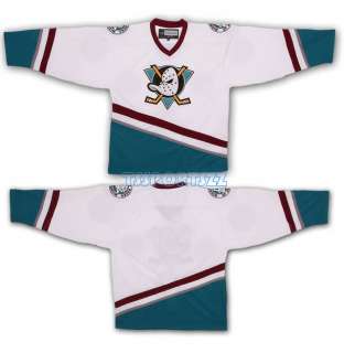 The Mighty Ducks of Anaheim Blank Hockey Jerseys All Stitch Sewn Any 