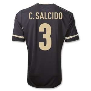  adidas Mexico 11/12 C. SALCIDO Away Soccer Jersey: Sports 