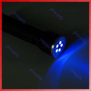 15 LED UV LASER Ultraviolet Flashlight light Lamp 1mW  