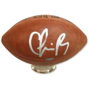 Chris Perry Signed Football UDA