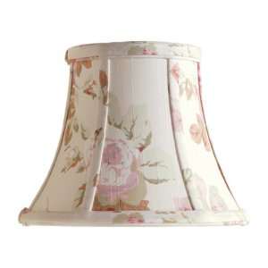  Laura Ashley SLL25107 Stowe 7 Inch Bell Clip Shade, Floral 