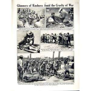   1916 WORLD WAR BRITISH SOLDIERS GERMANS CHAPLAIN ARMY