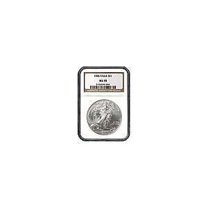  2008 Silver Eagle NGC Graded MS 70