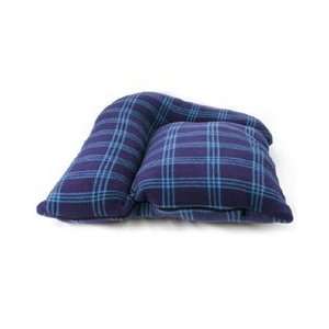  West Paw Dog Bed   Winter Blue Cozy Corner Crasher pillow 