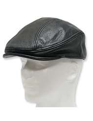 New STOCKTON DRIVING CLASSIC Leather Ivy Cap Hat