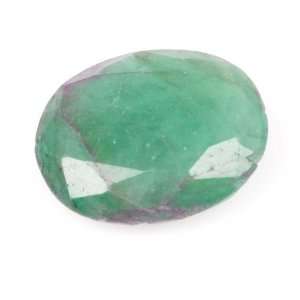   30 Ct Magnificent Untreated Zambian Emerald Oval Shape Loose Gemstone