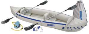Sea Eagle 370 Inflatable Kayak DELUXE Pkg  