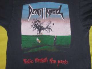 ORIGINAL DEATH ANGEL 1988 TOUR T SHIRT vintage slayer  