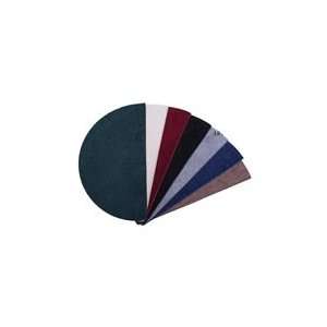   Blue Flame 4 Half Round Polyester Fireplace Rug: Furniture & Decor