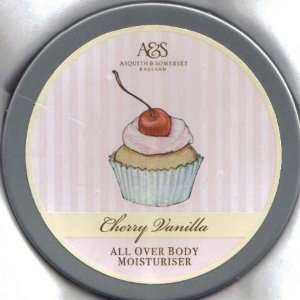 Asquith and Somerset Cherry Vanilla All Over Body Moisturizer 8.5 oz