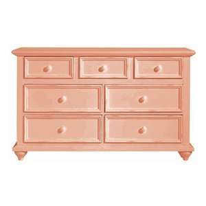  Peach Young America by Stanley myHaven 7 Drawer Double 