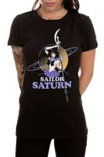  Sailor Moon Sailor Saturn Girls T Shirt: Clothing