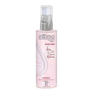 Inttimo Romance Female Rash Free Kitty and Total Body Shave Creme with 