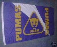 PUMAS SOCCER CLUB FLAG 3 x 5 BANNER  