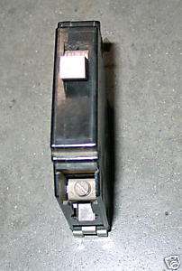 Cutler Hammer 40A Circuit Breaker #L 3596 2 1 Pole  