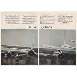 1968 United Airlines Jets Univac Computer System 2 Page 