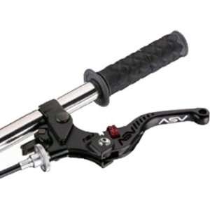 ASV CRC552 SK Shorty Clutch C5 Sport Motorcycle Levers   Black / One 