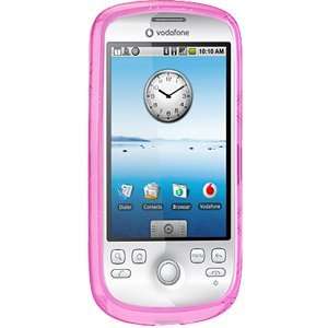  Crystal Silicone Skin Case (Hot Pink Checker) for T Mobile 