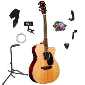   Guitar with Cutaway, with Legacy 30 Piece Guitar Accessory Kit   Blem