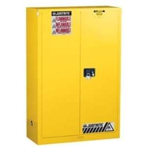  Yellow Safety Cabinet for Combustables, 60 gal capacity 