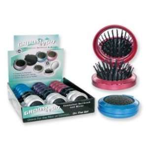  Groom N Go Pop Out Brush and Mirror w/Display Case Pack 