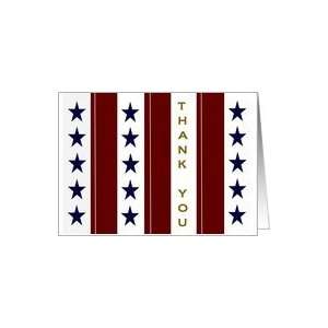 Home Front Stars and Stripes   For Your Military Familys Service Card