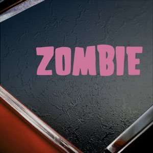  Rob Zombie Pink Decal Metal Band Car Truck Window Pink 