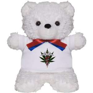  Teddy Bear White Medical Marijuana Symbol: Everything Else