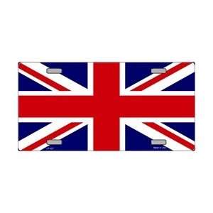 Britain Flag Union Jack License Plate Plates Tags Tag auto vehicle car 