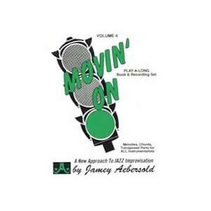  Jamey Aebersold Vol. 4 Book & CD   Movin On Musical 