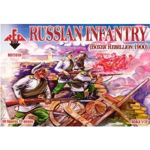   Russian Infantry Boxer Rebellion 1900 (48) 1 72 Redbox Toys & Games