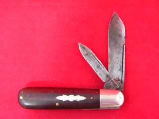 Early Antique Ulster Knife Co. N.Y. 297 2 Blade Folding Pocket Knife 