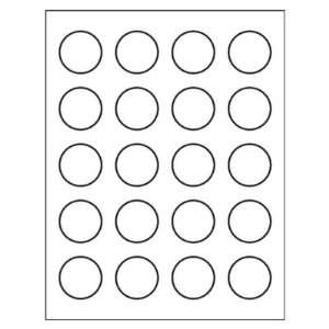  Avery Round Labels 8294 100 Per Pack 20 Labels Per Sheet 5 